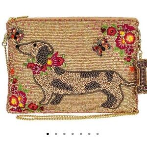 NWT Mary Frances beaded mini crossbody